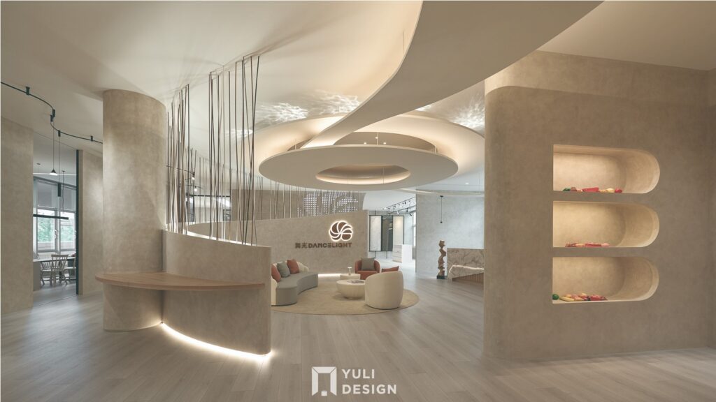 由里國際設計打造展晟照明燈光體驗館　以光影演繹商空設計新篇章