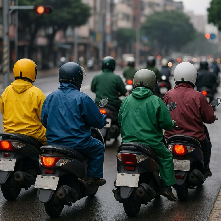 沒下雨卻滿街「雨衣大軍」？網揭暖心真相：冬天最強防風衣