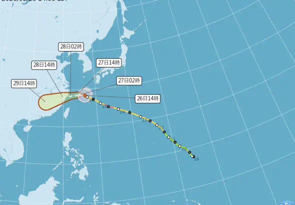 沙德爾颱風減弱但雨勢不輕！海警估延至清晨 馬祖仍可能發布陸警