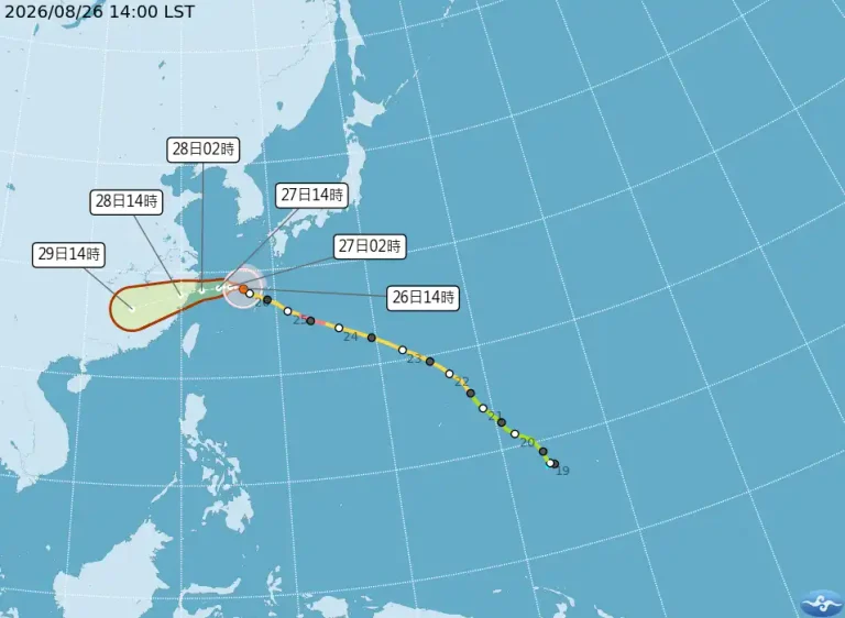 沙德爾颱風減弱但雨勢不輕！海警估延至清晨 馬祖仍可能發布陸警