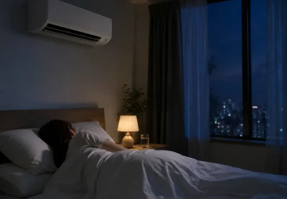 夏夜冷氣「定時關」反而睡不好？專家揭降溫關鍵　半夜熱醒恐更傷睡眠