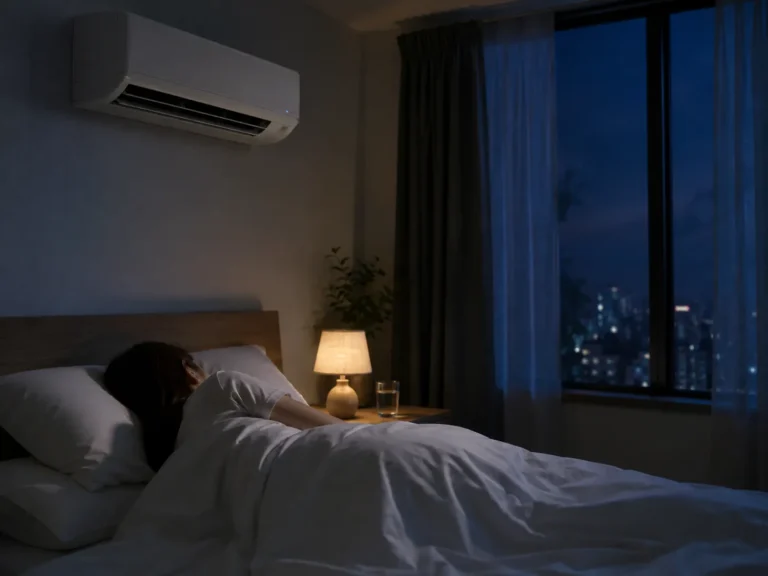 夏夜冷氣「定時關」反而睡不好？專家揭降溫關鍵　半夜熱醒恐更傷睡眠