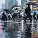 赴日旅遊注意！關東豪雨持續炸不停　新島雨量破紀錄、山手線減班交通大亂