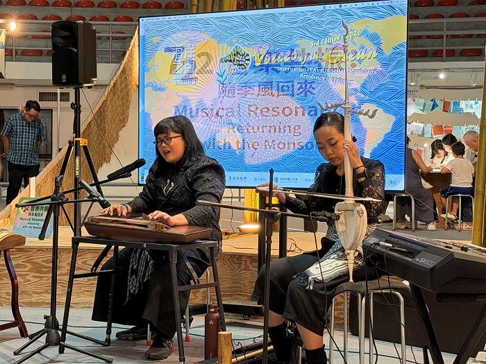 Dinar及Bunga演出。（台東縣政府提供）