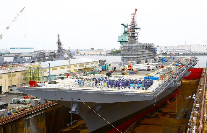 出雲號完成「航艦化」改裝　日本海自邁向艦載F-35B運用新階段