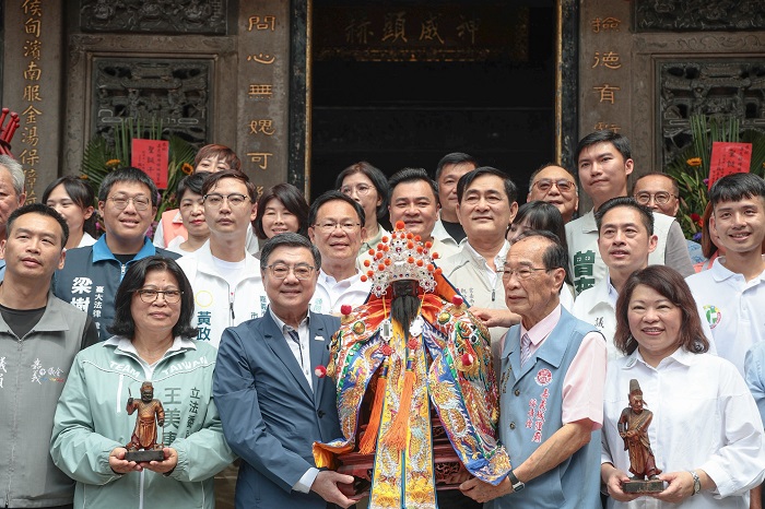 今年城隍盛典規模盛大，邀集國內外宗教團體共襄盛舉。（圖/行政院提供）