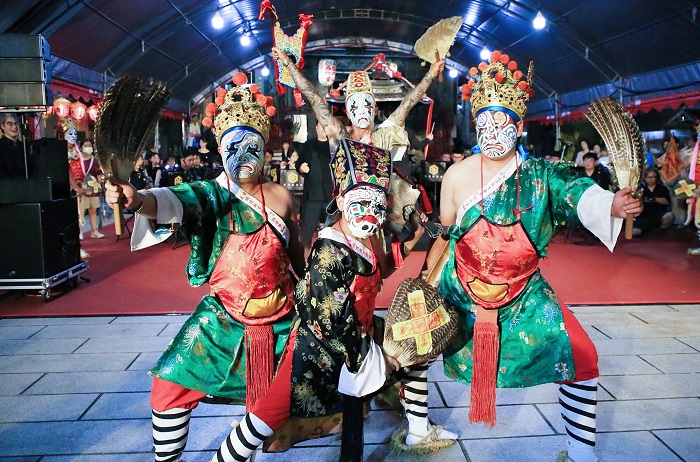 諸羅城隍中元祭首創管樂盛宴，結合吉勝堂什家將開創新篇章。（圖/嘉義市府提供）