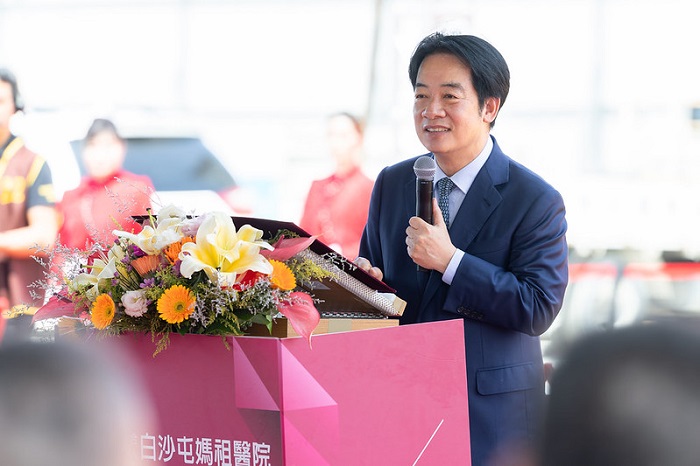 總統賴清德致詞。(圖/總統府提供)