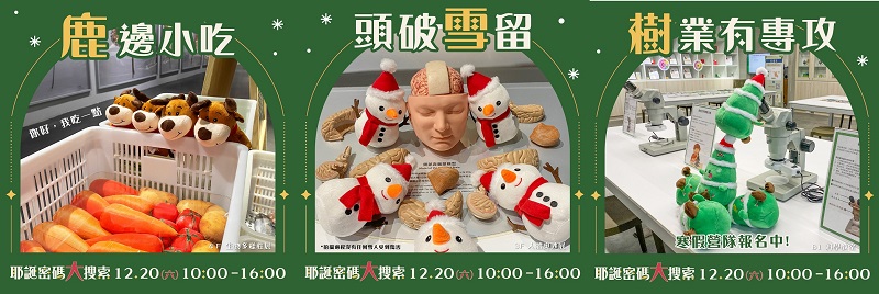 科教館「耶誕科學大探險」　寓教於樂體驗科學魅力