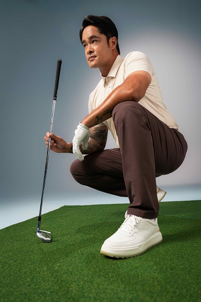 從棒球場到高爾夫球場,林智勝坦言自己學到最重要的一課,是「不能急」。(圖:TRANZEND GOLF)
