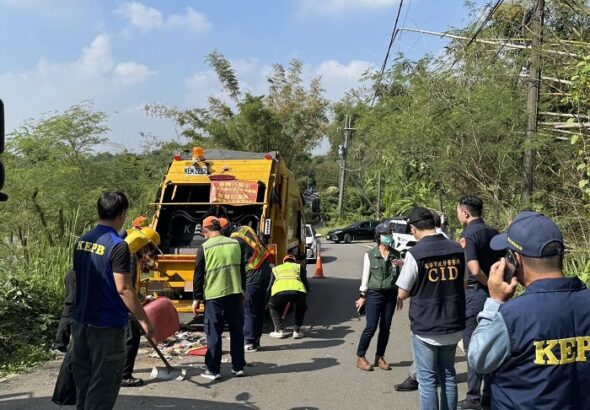 高市警方強力追緝偷倒廢棄物集團　48小時迅速偵破11嫌到案