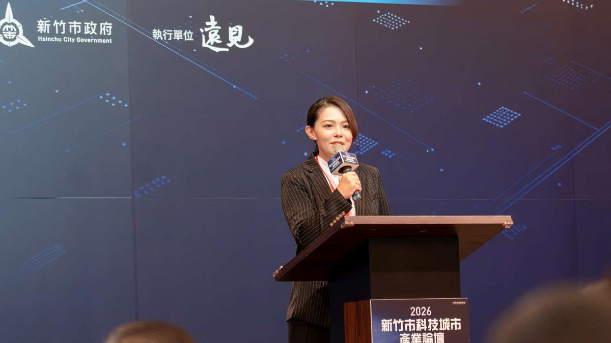 高虹安市長致詞。(圖/新竹市政府)