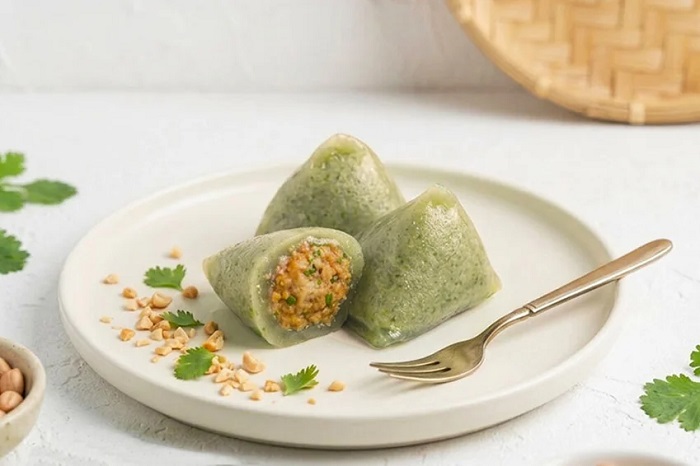香菜花生冰心粽。（圖/湯瑪仕肉舖提供）