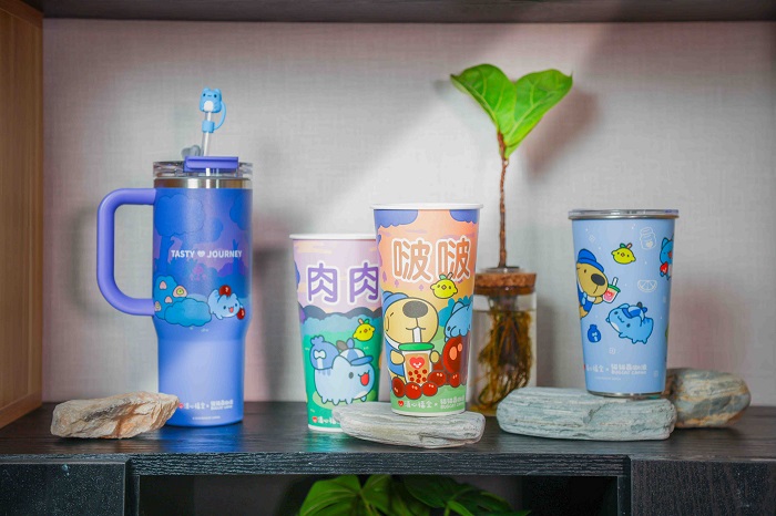 圖說：清心福全×貓貓蟲咖波聯名再出招！多變飲料杯全面入侵你的手搖飲日常。（資料來源：清心福全）