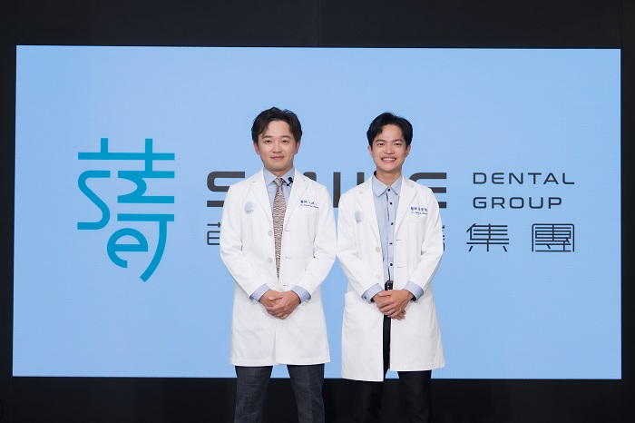 左起江政倫醫師.薛聖儒醫師。（圖：蒔美牙醫集團）