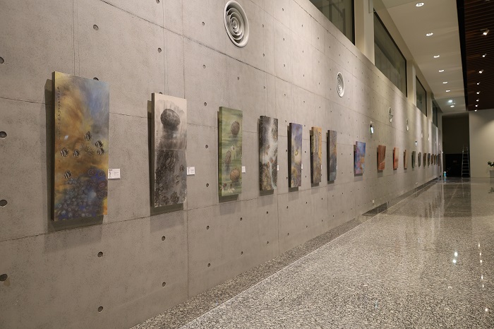 圖3 〈藝點筑光〉展覽精選林永利十餘年來重要創作，共45幅作品。