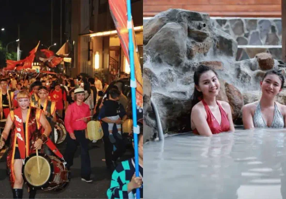 關子嶺溫泉美食節10/24開跑！泥漿溫泉、夜祭踩街、千人品嚐一次玩